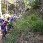 ６月４日(日)　JRハイキング　（ササユリとコアジサイの群落に酔う）山門水源の森が輝く季節　が賑わいました